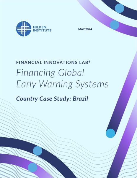 Financing Global Early Warning Systems: Brazil